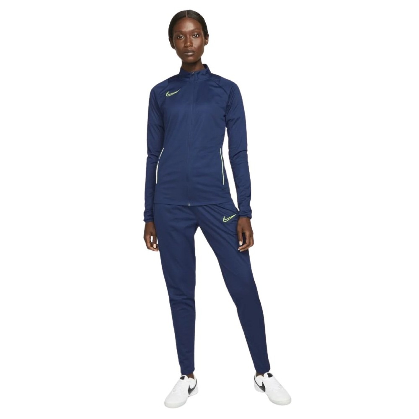 Nike Academy 21 Dri-Fit Trainingspak Dames Blauw Geel