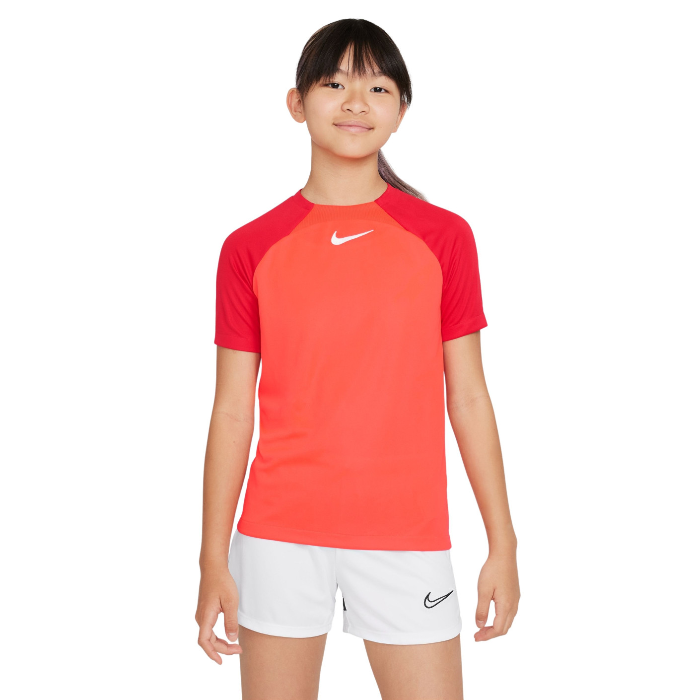 Nike Trainingsshirt Academy Pro Kids Rood Donkerrood