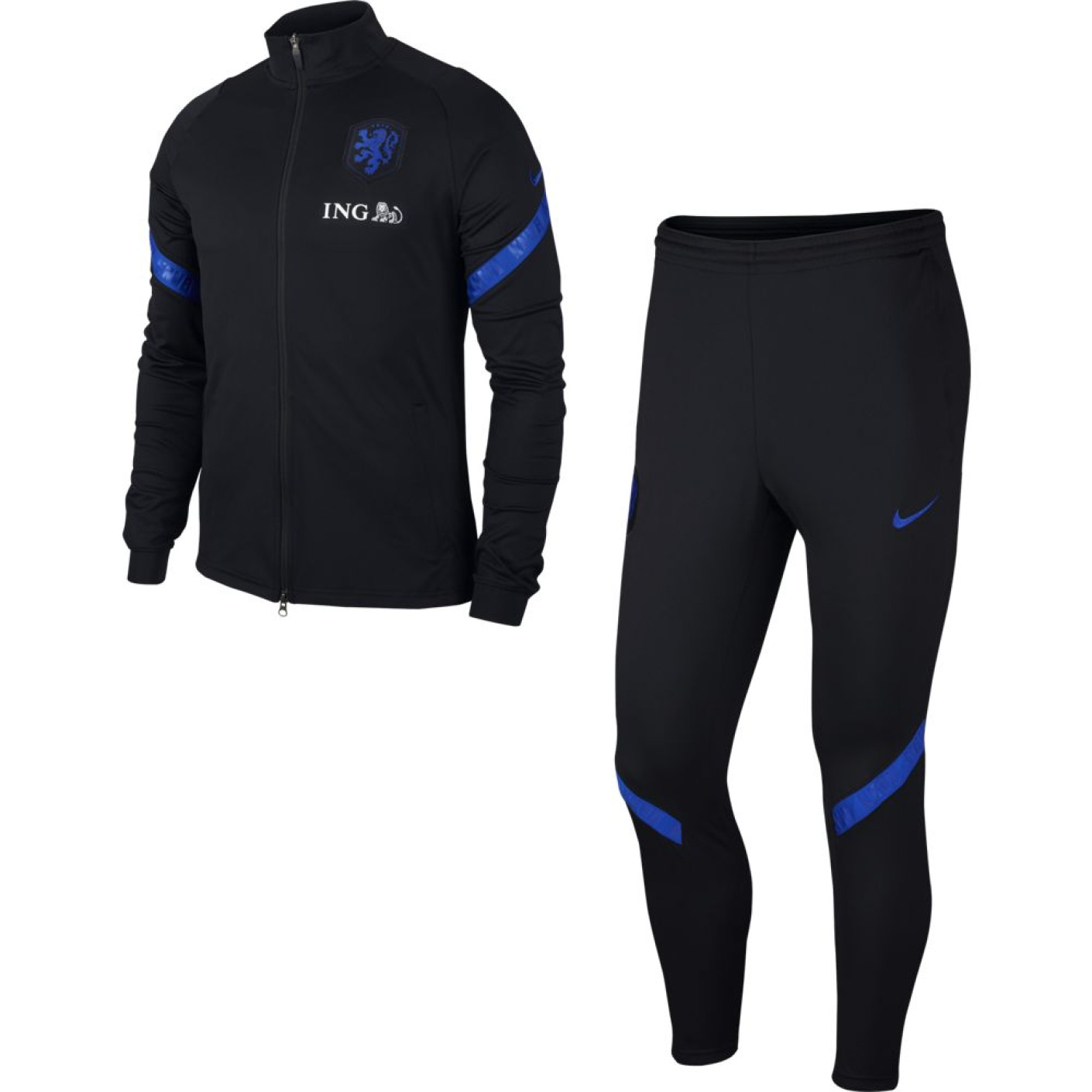 Nike Netherlands Strike Tracksuit 2020 2022 Black KNVBshop