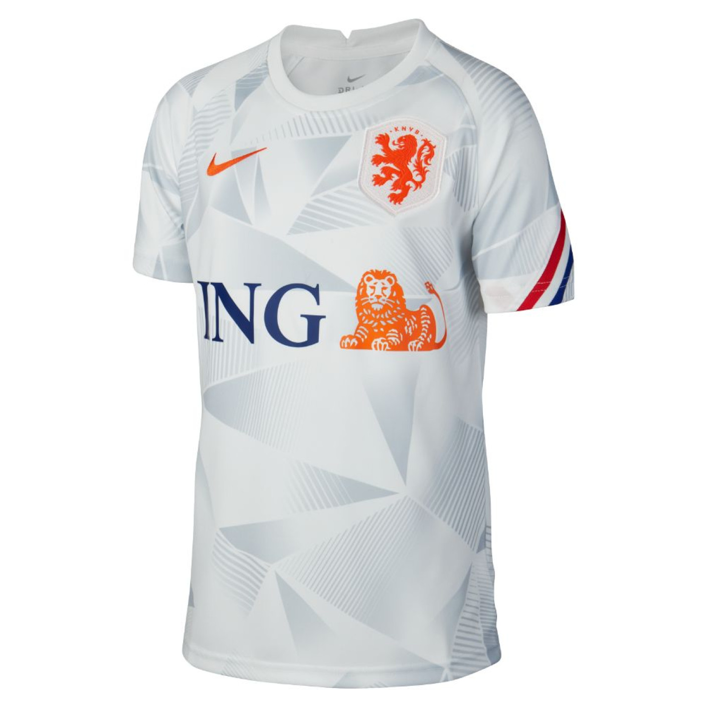 Nike Netherlands Pre Match Training Shirt 2020-2022 White