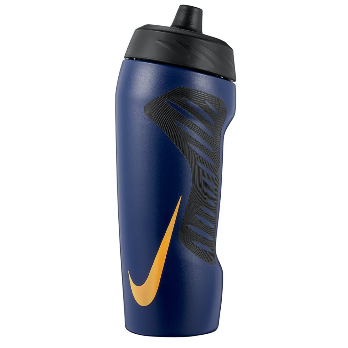 Nike Hyperfuel Sportbidon 530ML Donkerblauw Zwart Oranje