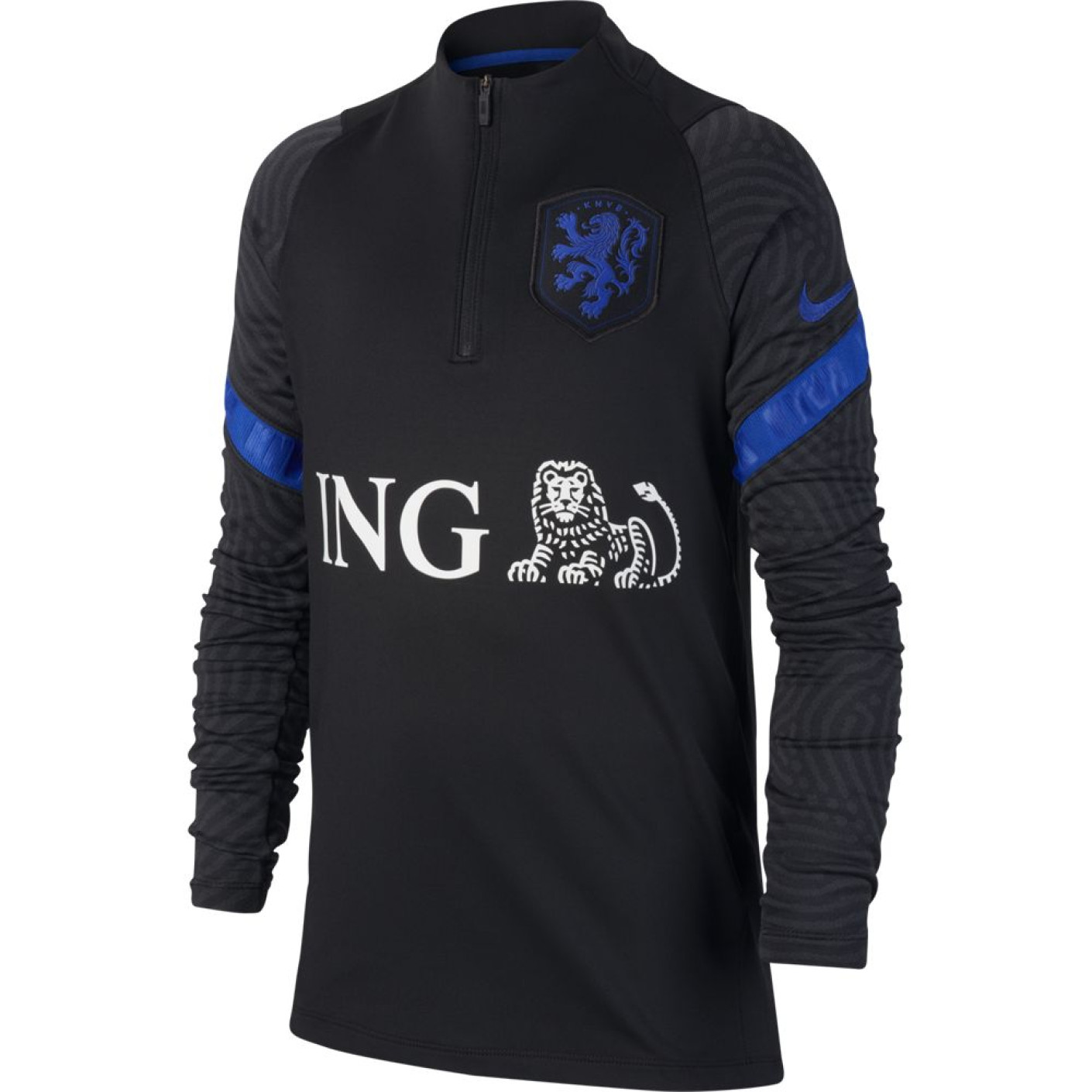 Nike Nederland Strike Trainingstrui 2020-2022 Kids Zwart