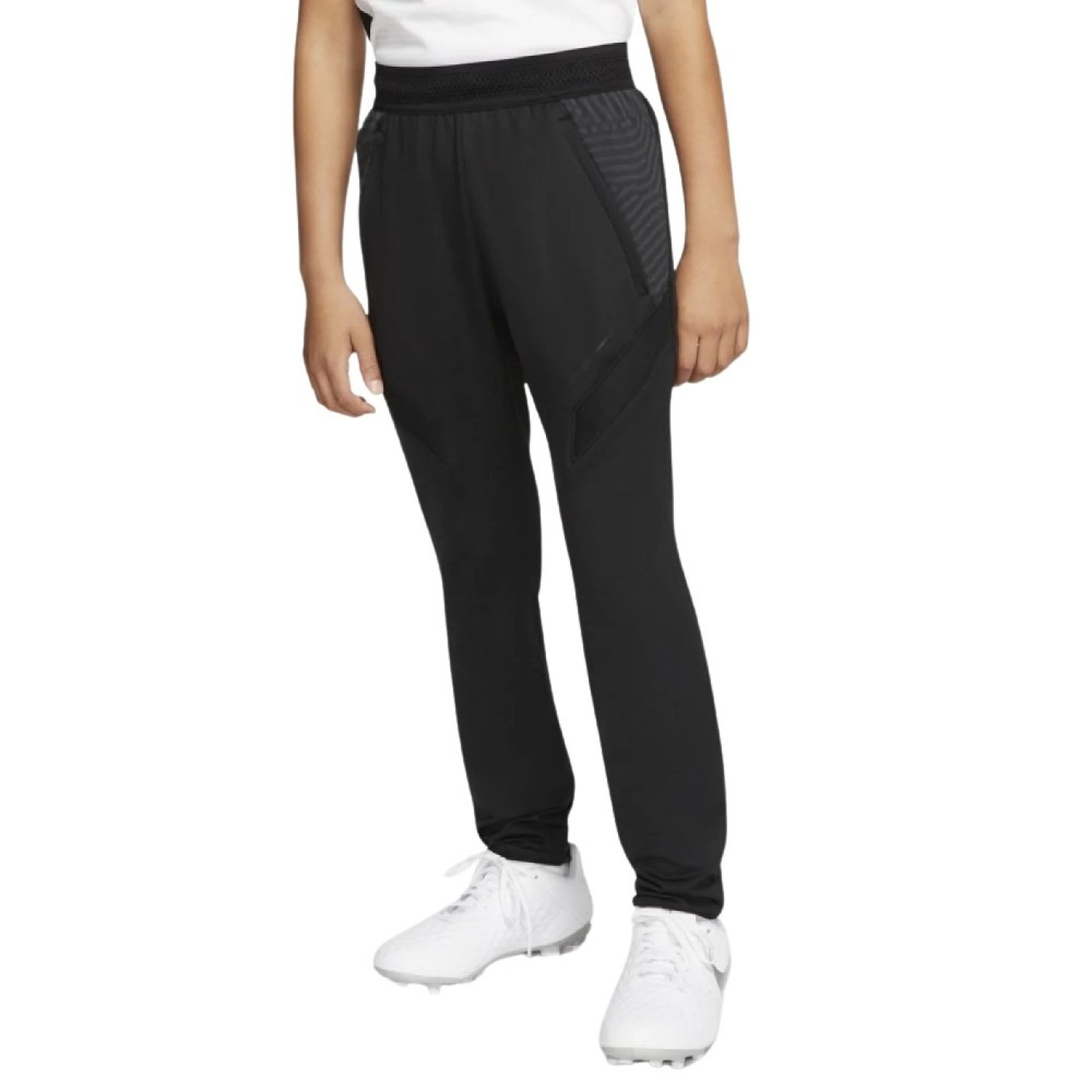 Nike Strike Dry Trainingsbroek Kids Zwart Antraciet