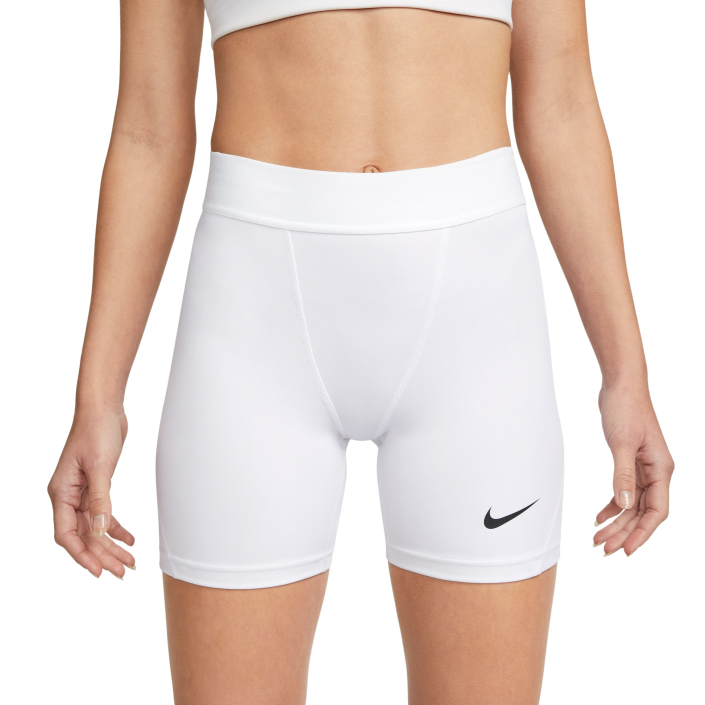 Nike Pro Strike Dri-Fit Sliding Shorts Women White Black