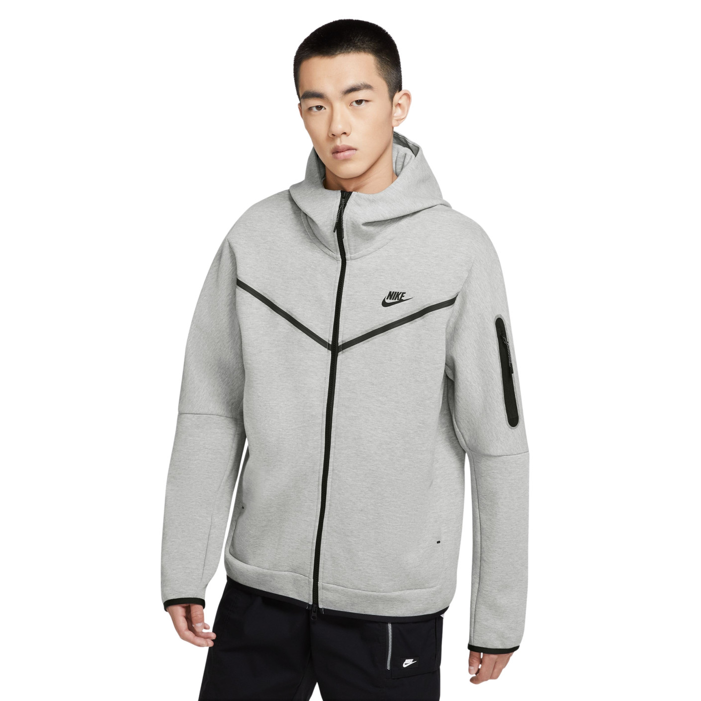 inleveren Tijdens ~ Gunst Nike Vest Tech Fleece Grey - KNVBshop.nl