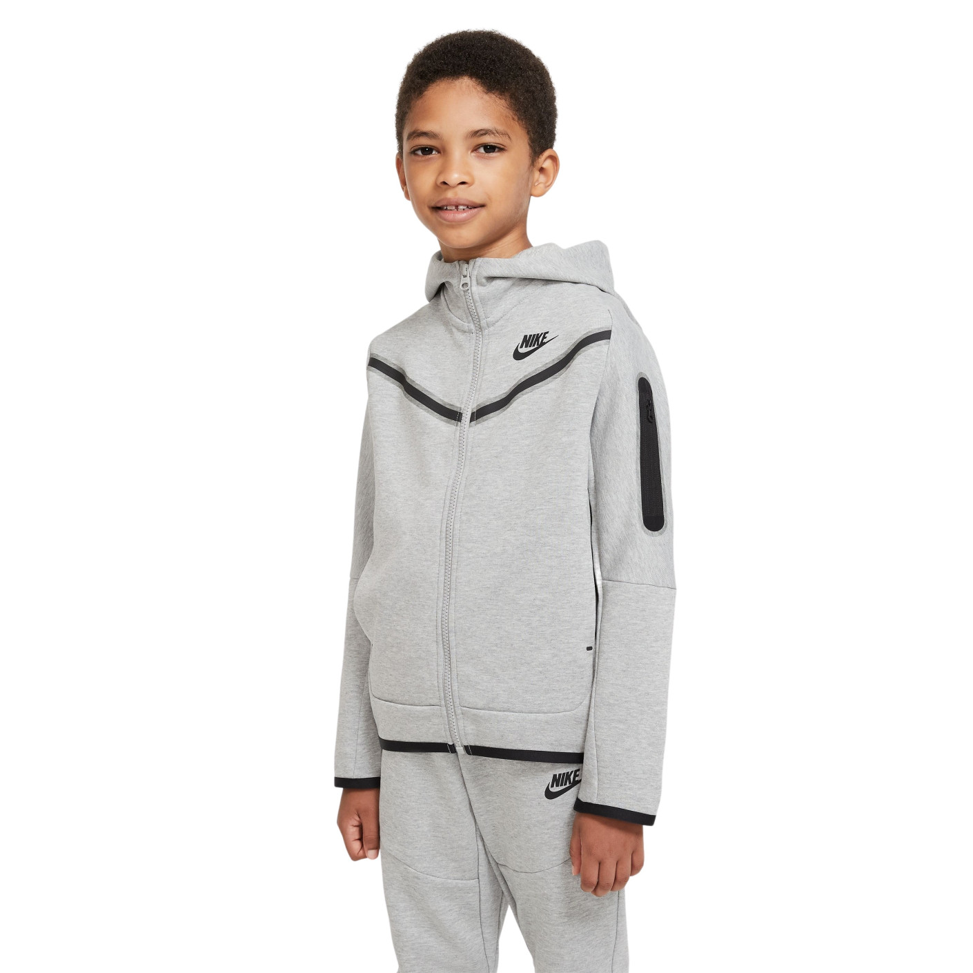Vuil Verbazing galop Nike Tech Fleece Vest Kids Grey - KNVBshop.nl
