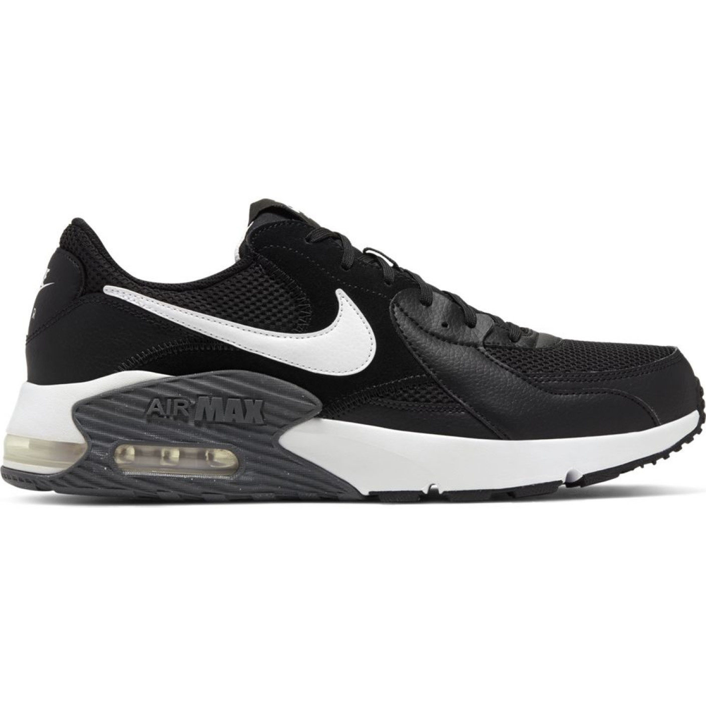 Nike Air Max Excee Sneakers Zwart Wit Donkergrijs