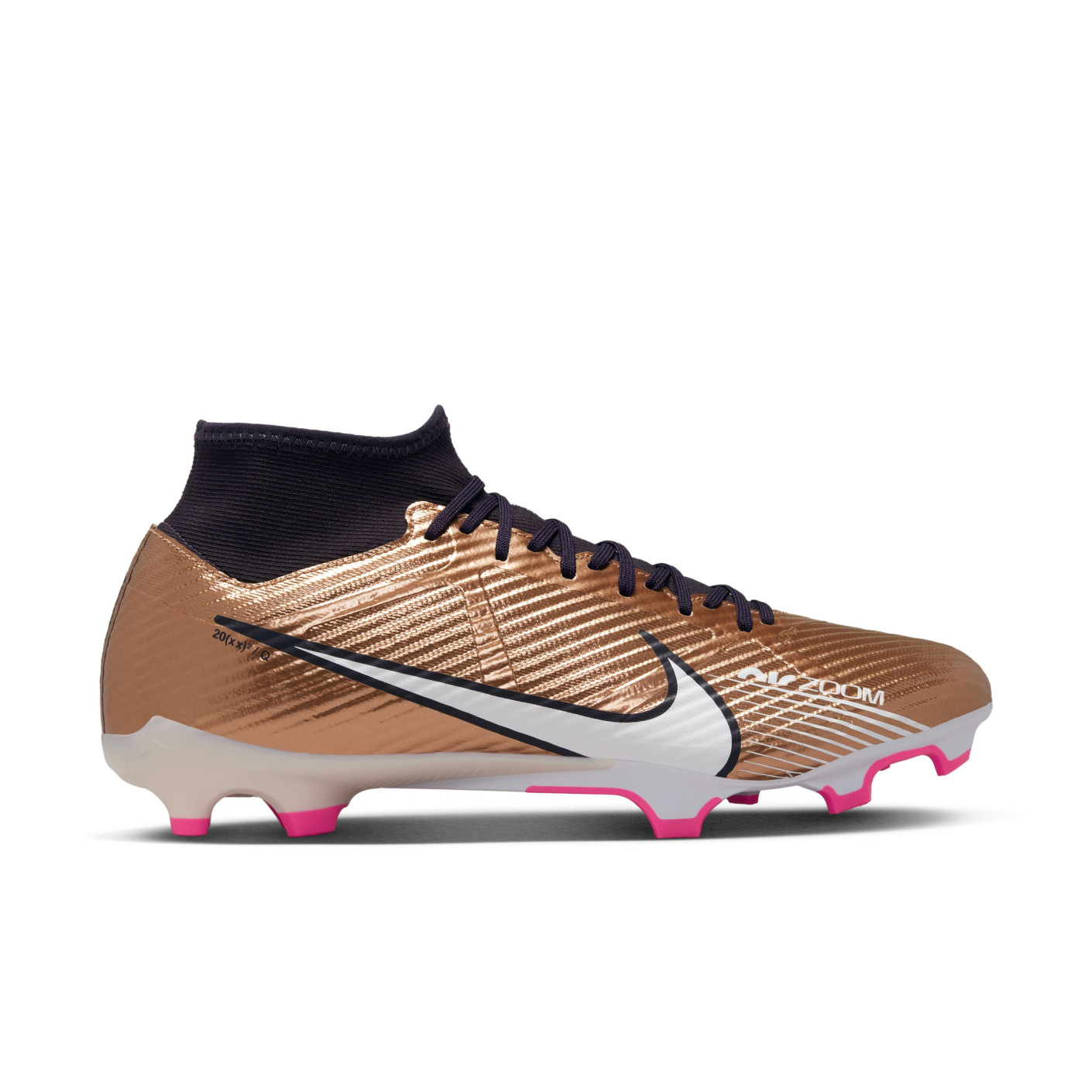 Nike Zoom Mercurial Superfly 9 Academy Grass/Artificial Grass Football Shoes (MG) Bronze Black White