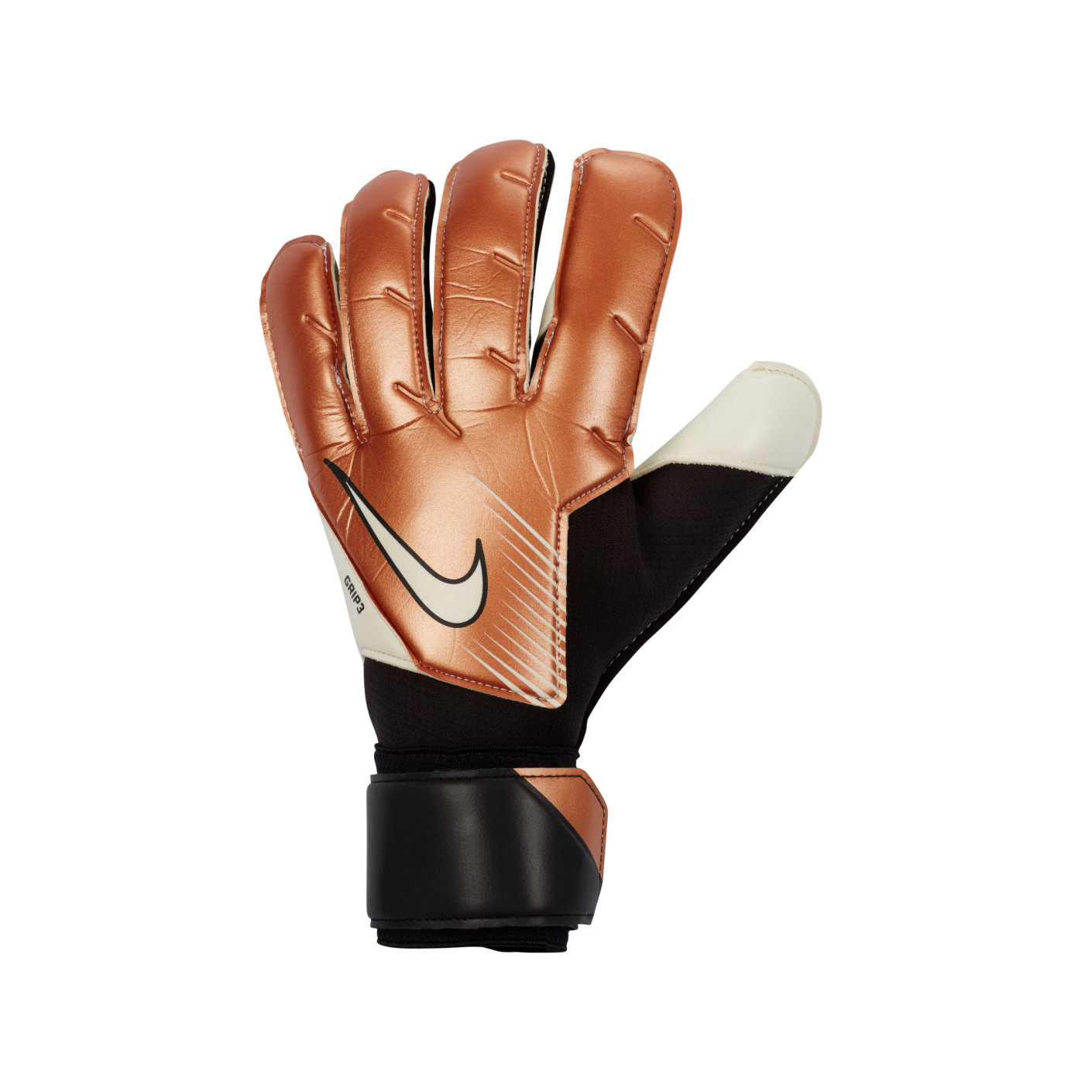 propeller Poging Luxe Nike Keepershandschoenen Grip 3 Brons Zwart Wit - KNVBshop.nl