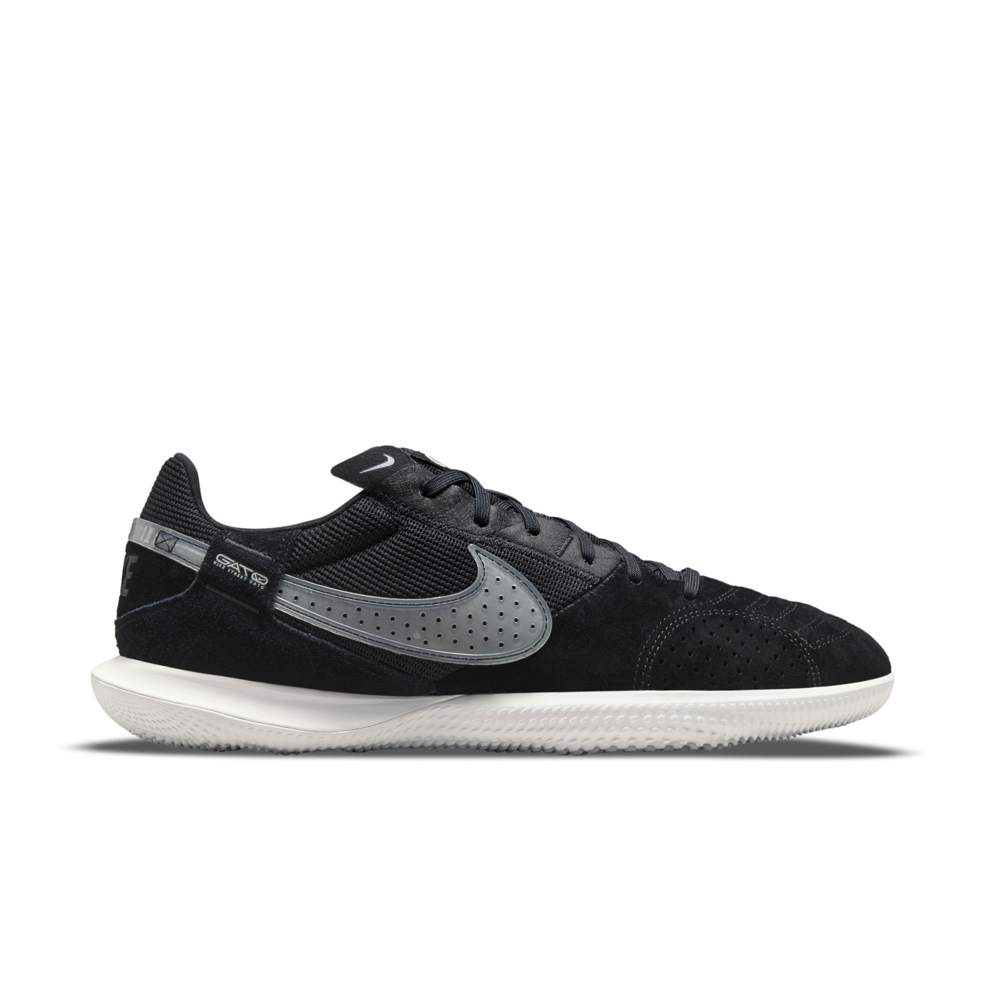 Nike Street Gato Straatvoetbalschoenen (TF) Wit Zwart - KNVBshop.nl