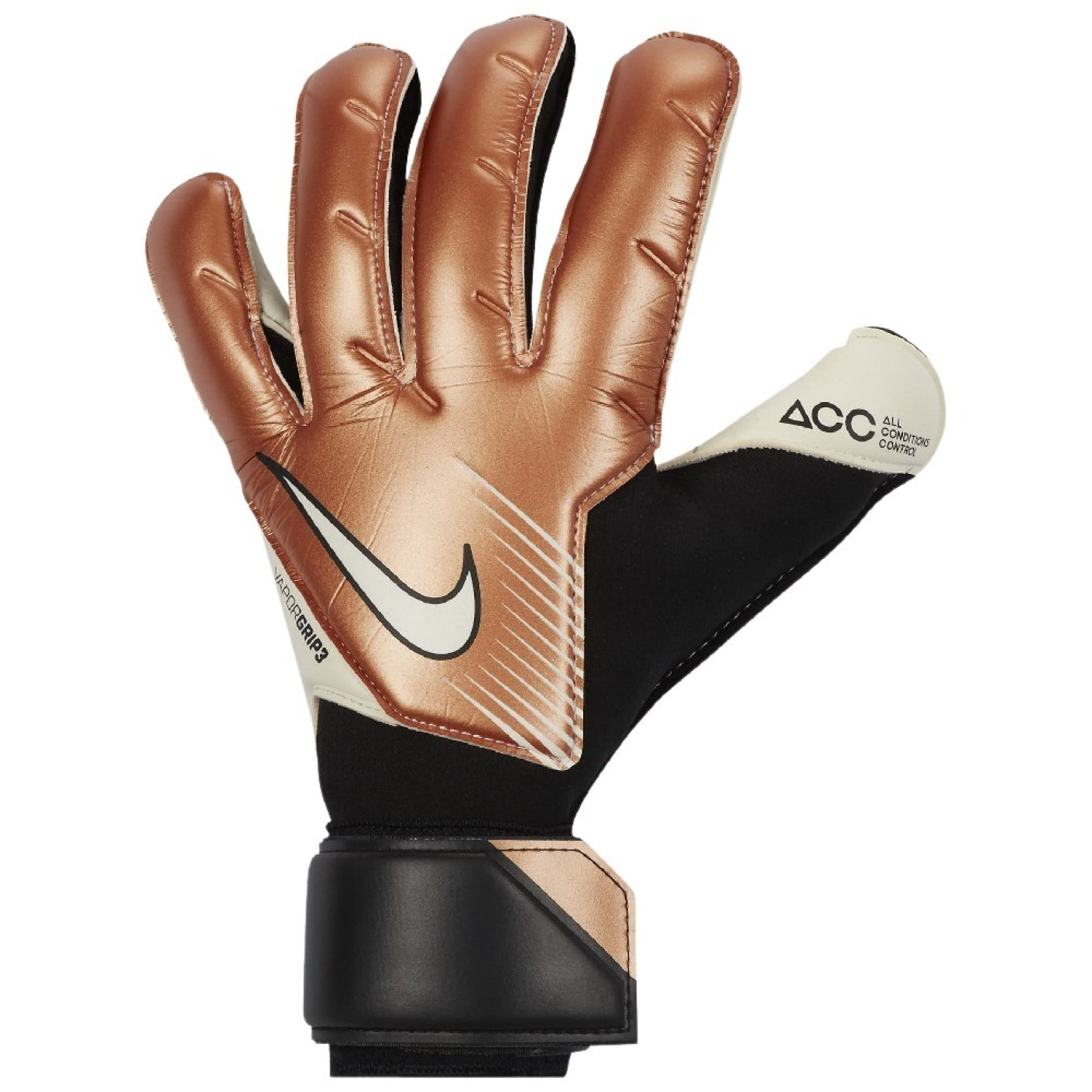 Nike Vapor Grip 3 Goalkeeper Gloves Bronze Black White