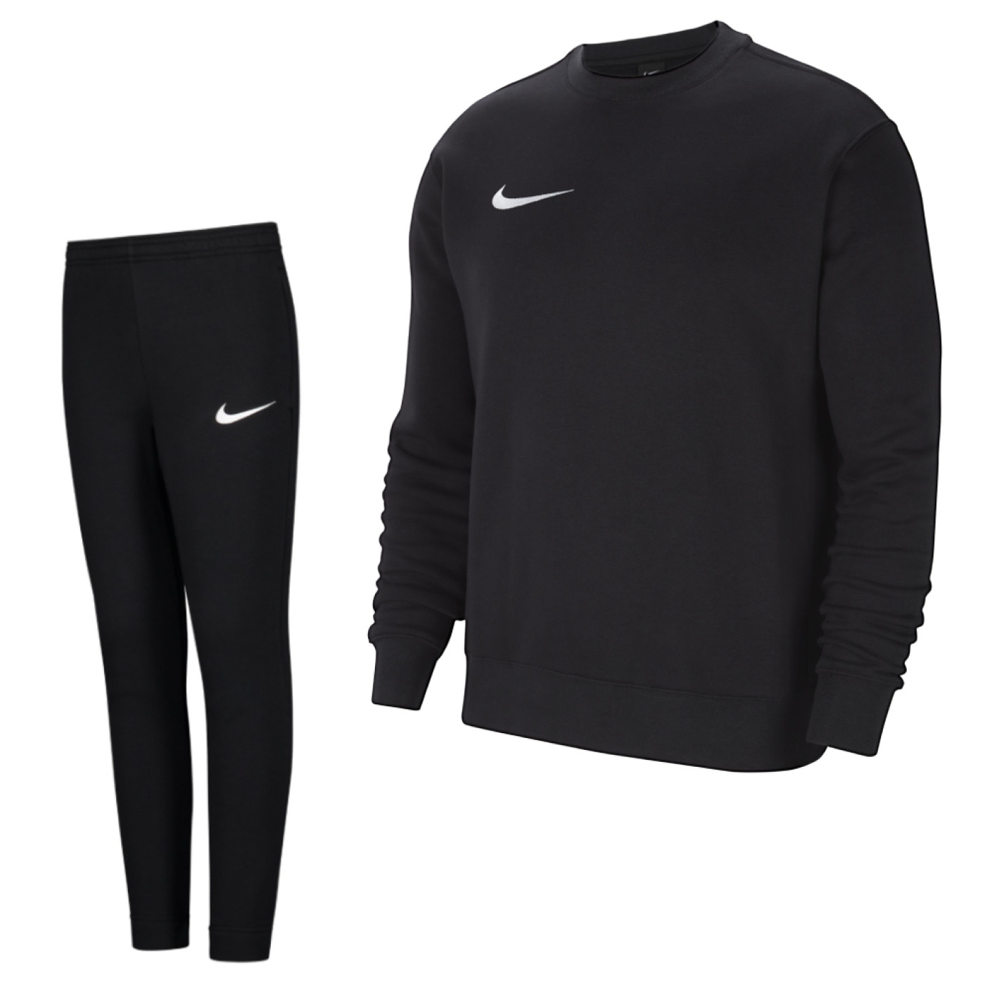 effect Bang om te sterven ring Nike Park 20 Sweat Fleece Trainingspak Kids Zwart - KNVBshop.nl