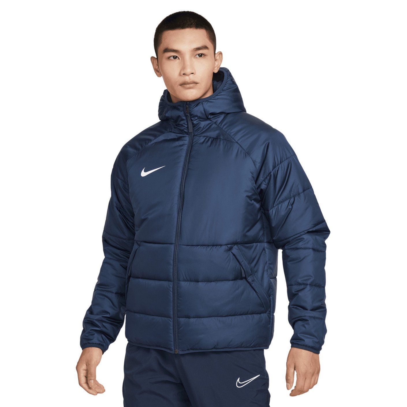 Nike Academy Pro Therma-Fit Herfstjas Donkerblauw Wit