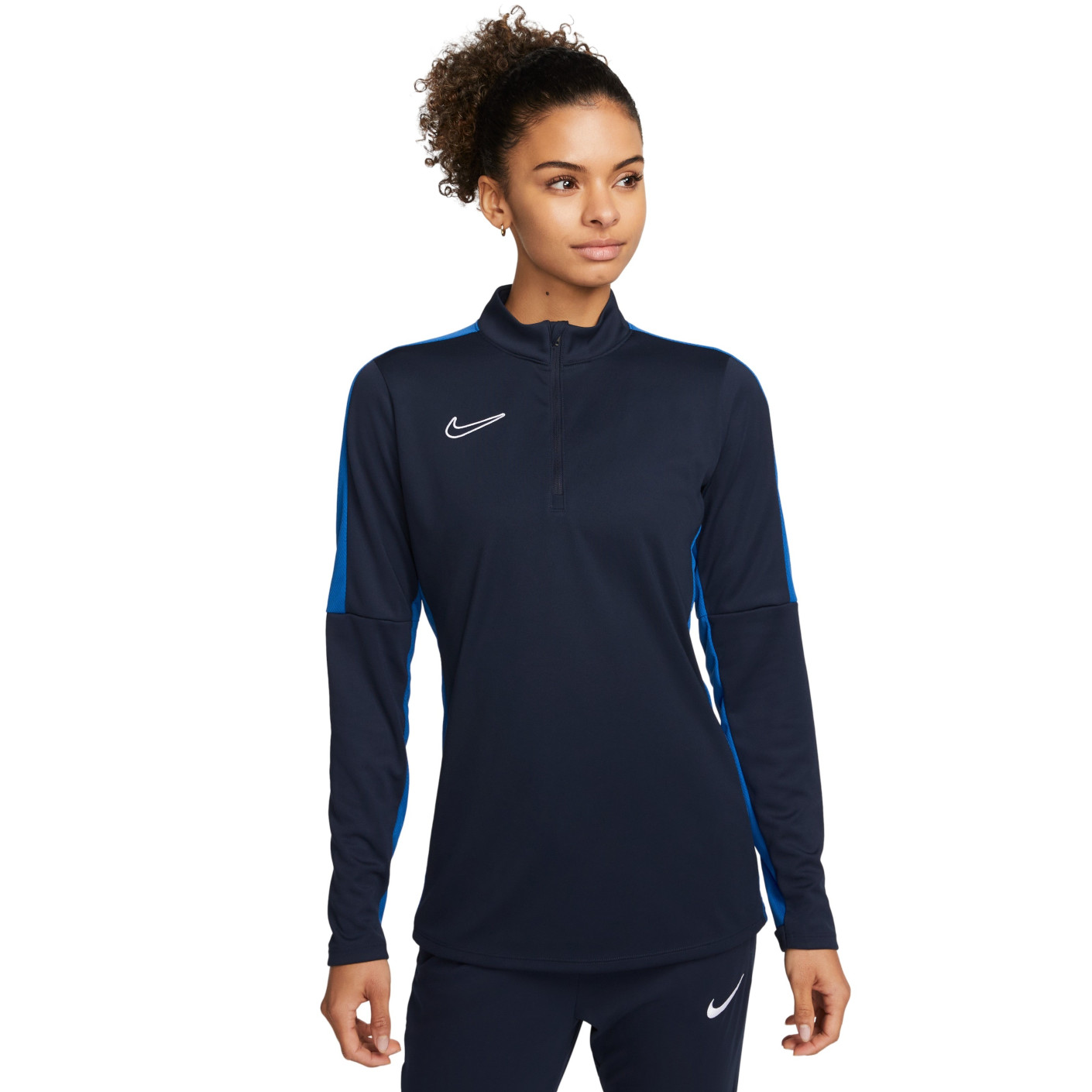 Nike Dri-Fit Academy 23 Trainingstrui Dames Donkerblauw Blauw Wit