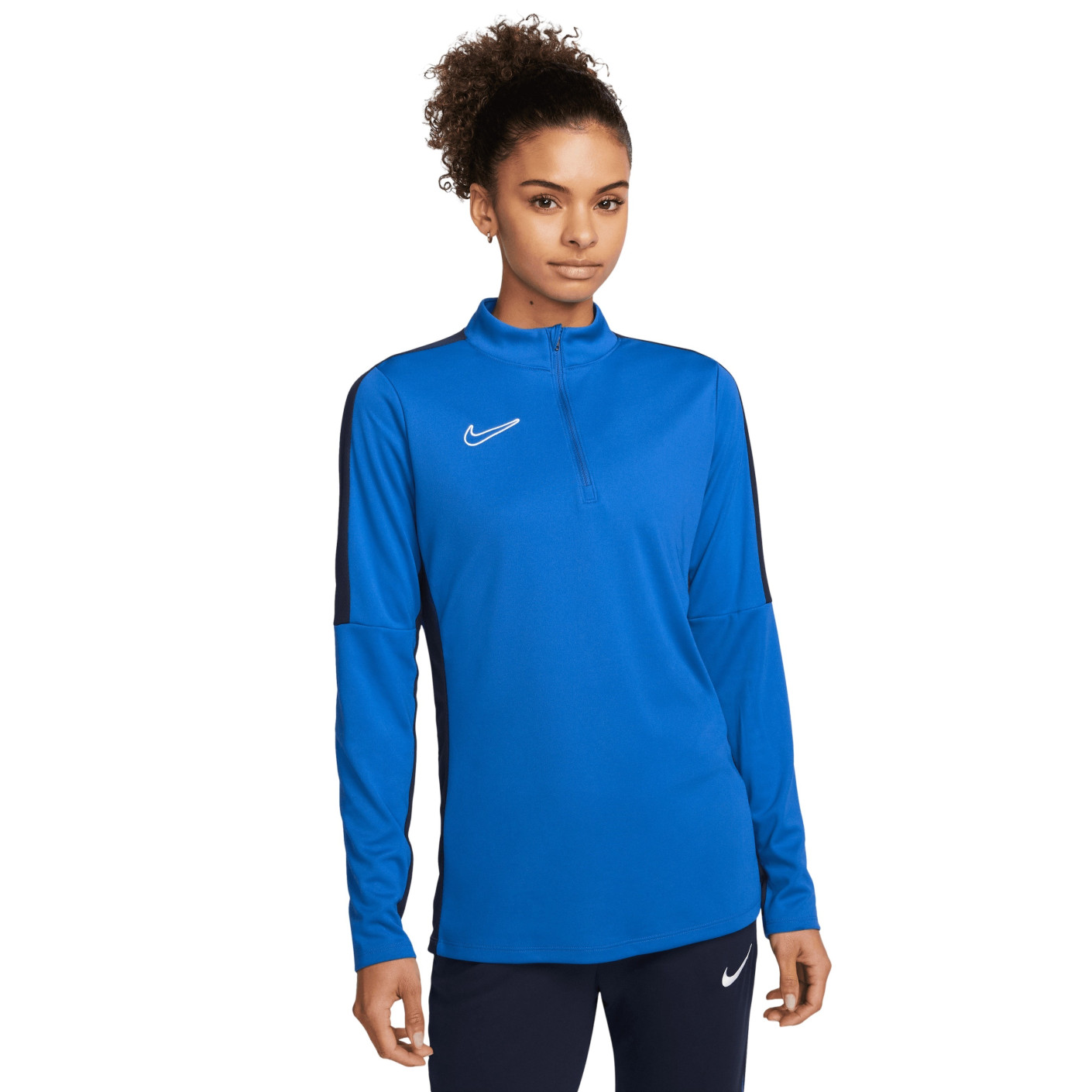 Nike Dri-Fit Academy 23 Training sweater Women Blue Dark Blue White