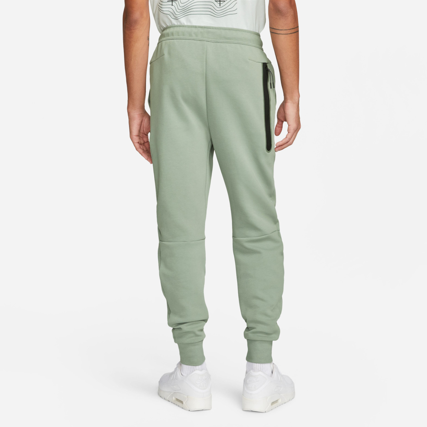Lime green nike tech pants hotsell