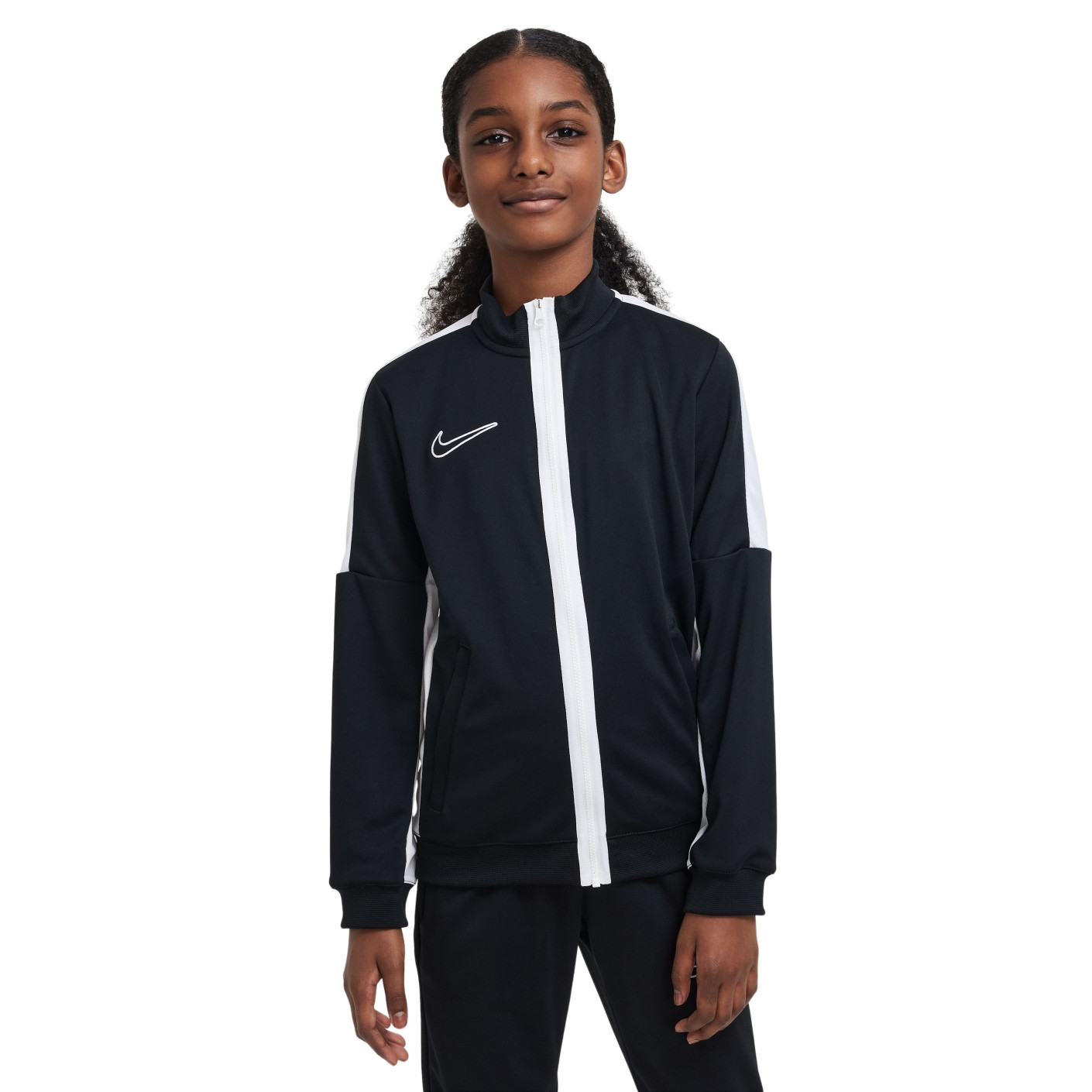 Nike Dri-Fit Academy 23 Trainingsjack Kids Zwart Wit