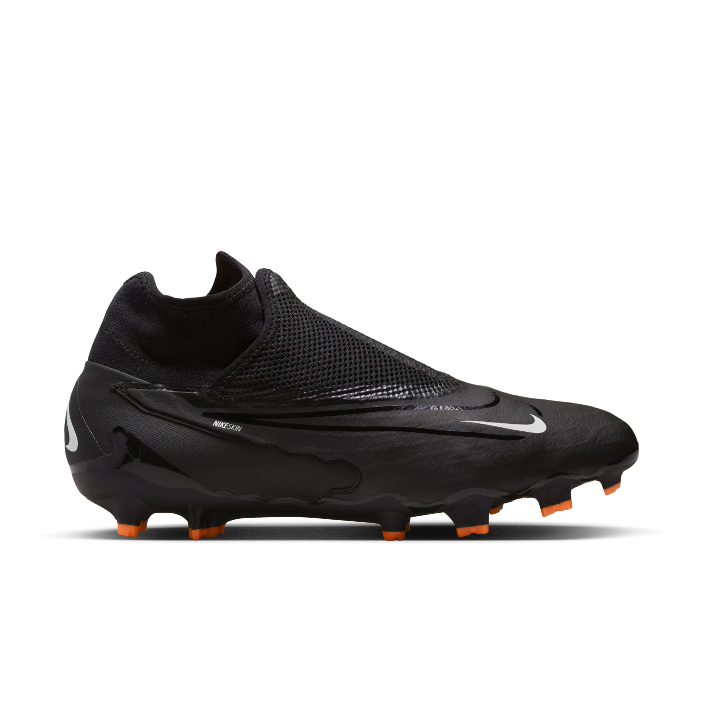 Nike Phantom GX Pro Dynamic Fit Gras Football Shoes (FG) Black White Dark Grey