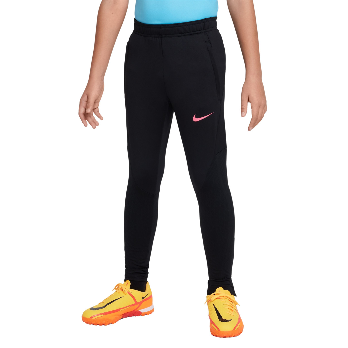 getuigenis Kraan Buiten adem Nike Strike Trainingsbroek Kids Zwart Roze - KNVBshop.nl