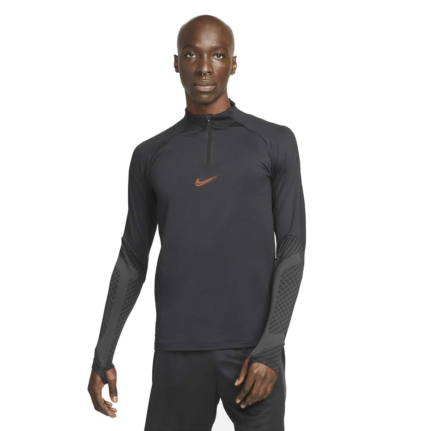 Nike Strike 22 Tracksuit Black Grey Orange KNVBshop