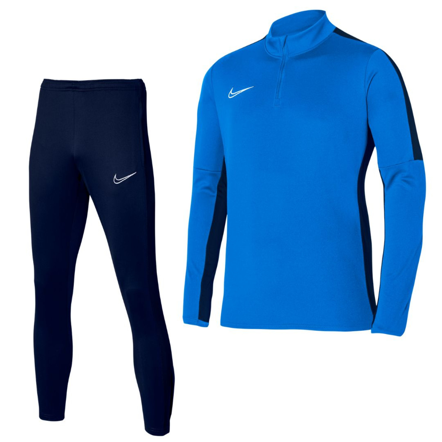 Nike Dri-Fit Academy 23 Blauw Donkerblauw Wit KNVBshop.nl