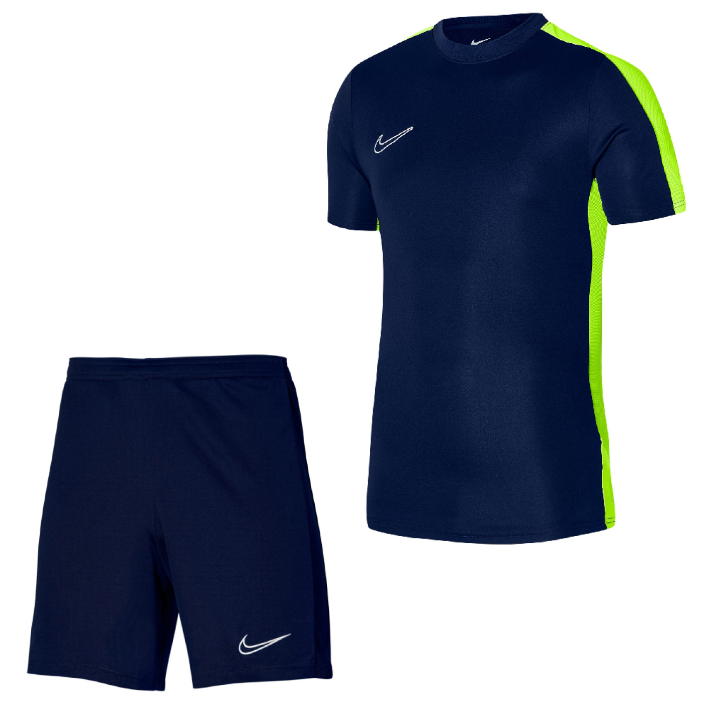 Nike Dri-Fit Academy 23 Training Set Dark Blue Yellow White