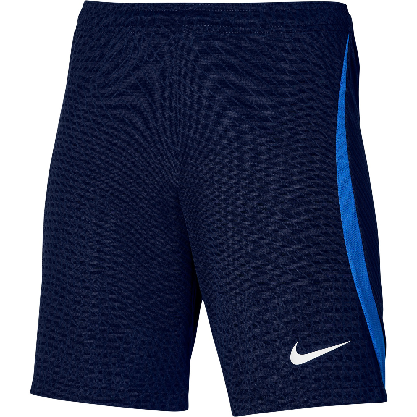 Nike Strike 23 Kids Football Shorts Dark Blue Royal Blue White