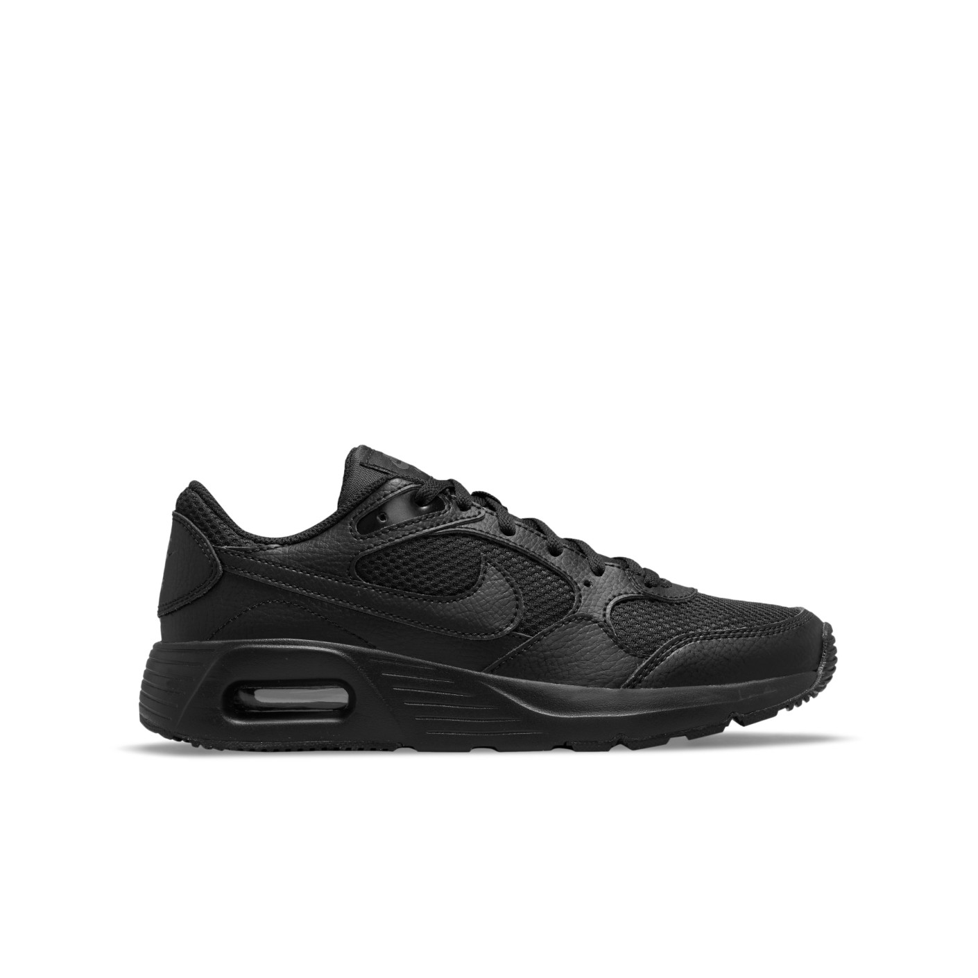 Nike Air Max Sneakers SC Kids Zwart Transparant