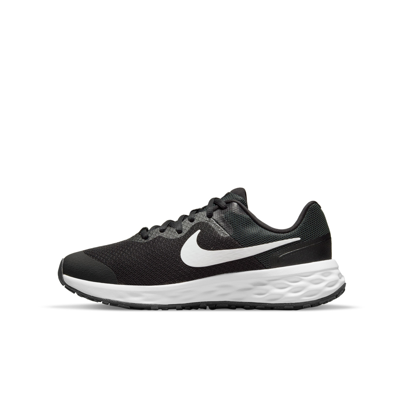 Nike Revolution 6 Sneakers Kids Black White KNVBshop