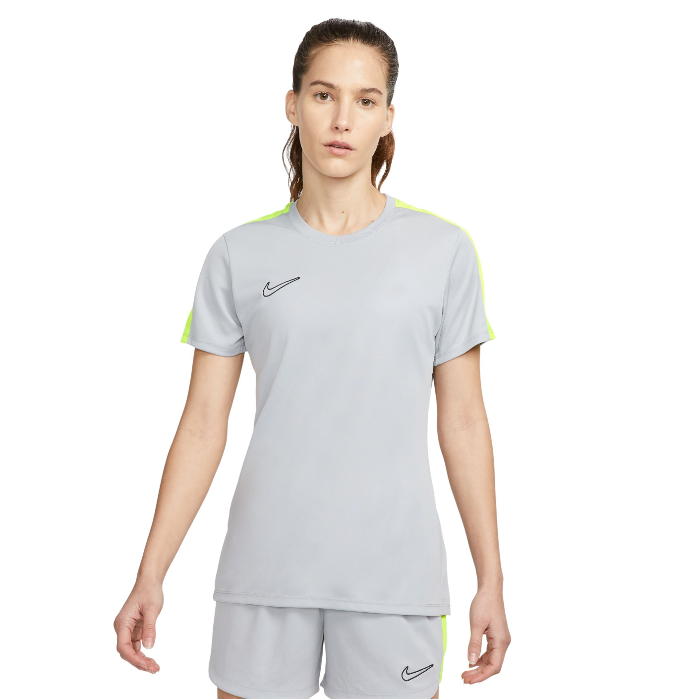 Grey and yellow nike shirt outlet