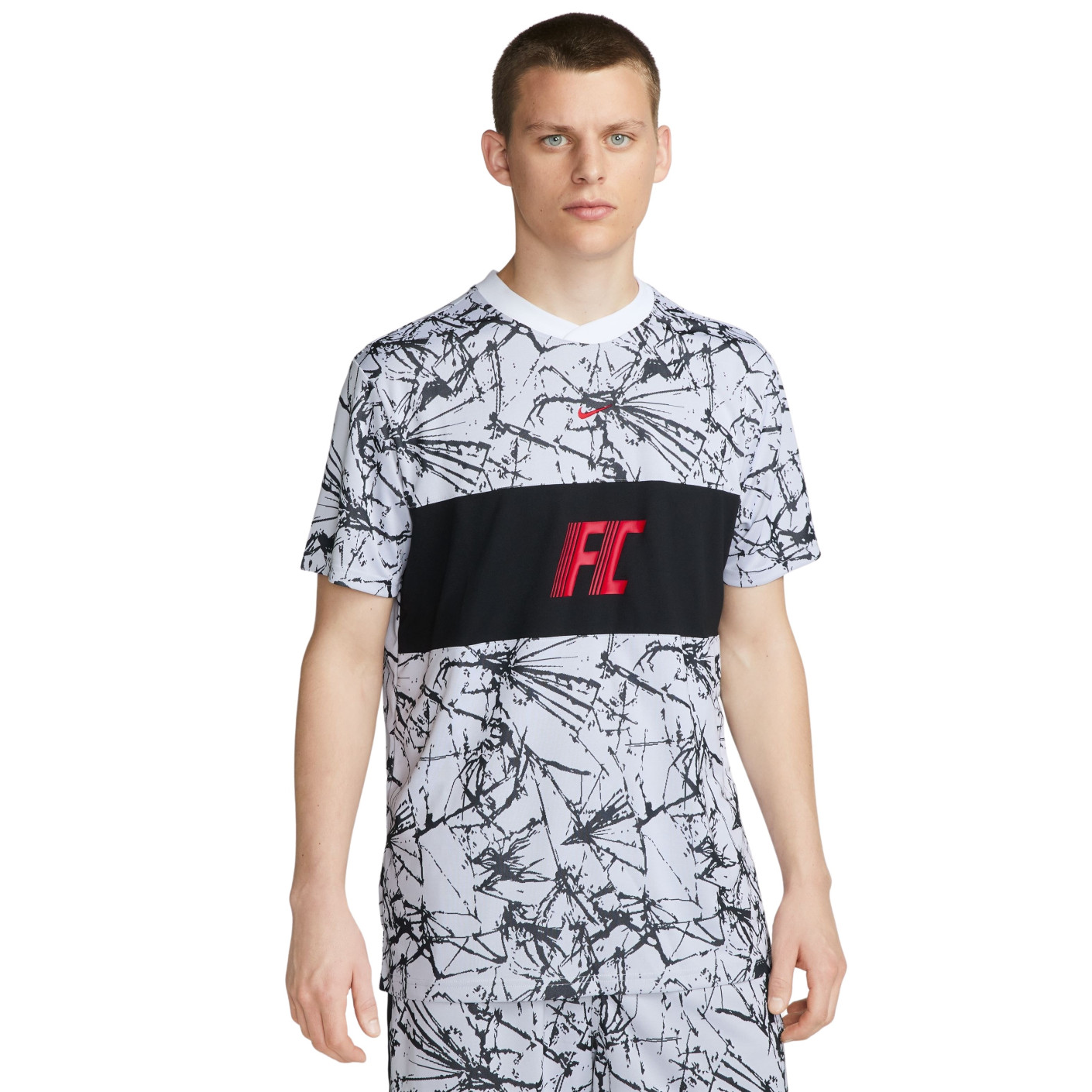 Nike fc shirt zwart cheap