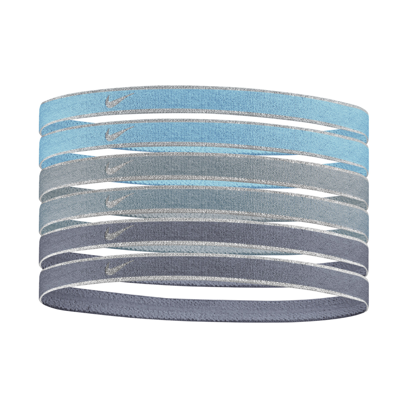 Nike Haarbanden 6-Pack Lichtblauw Zilver Grijs - KNVBshop.nl