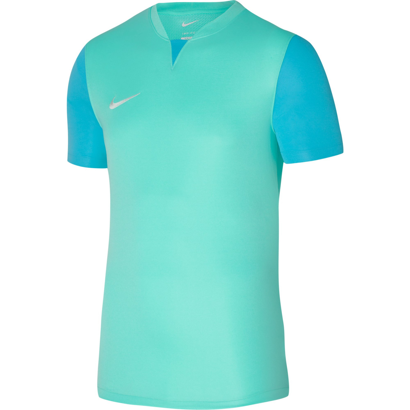 Nike Trophy V Dri-Fit Trainingsshirt Turquoise Blauw Wit