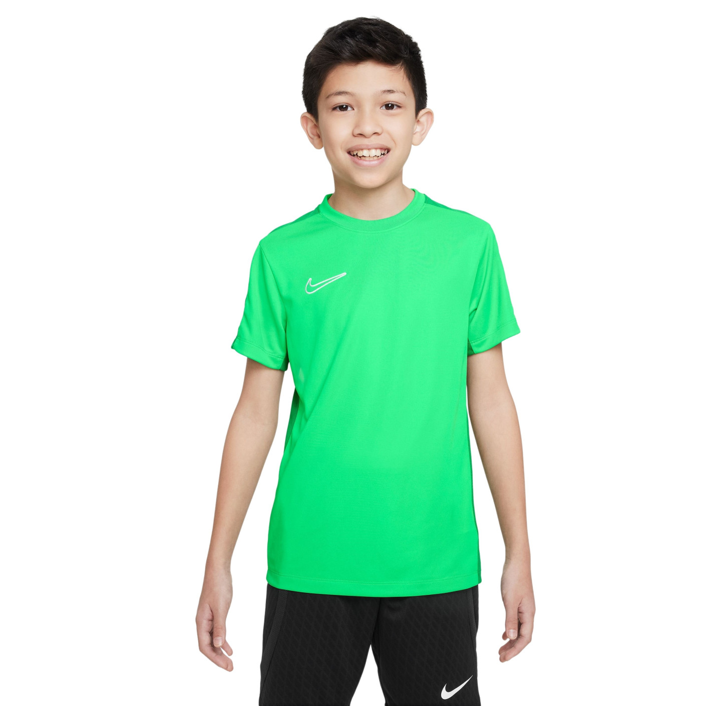 Nike Dri-Fit Academy 23 Trainingsshirt Kids Groen Wit