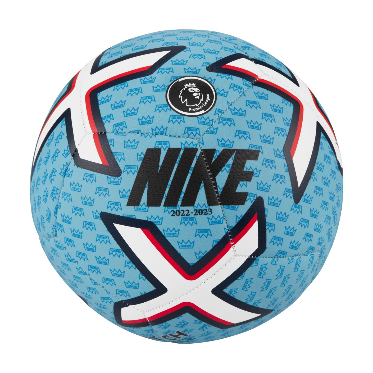 Nike Premier League Pitch Soccer Light Blue White Red