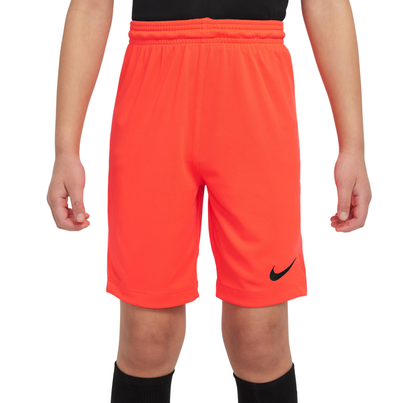 Nike Park III Kids Football Shorts Red Black