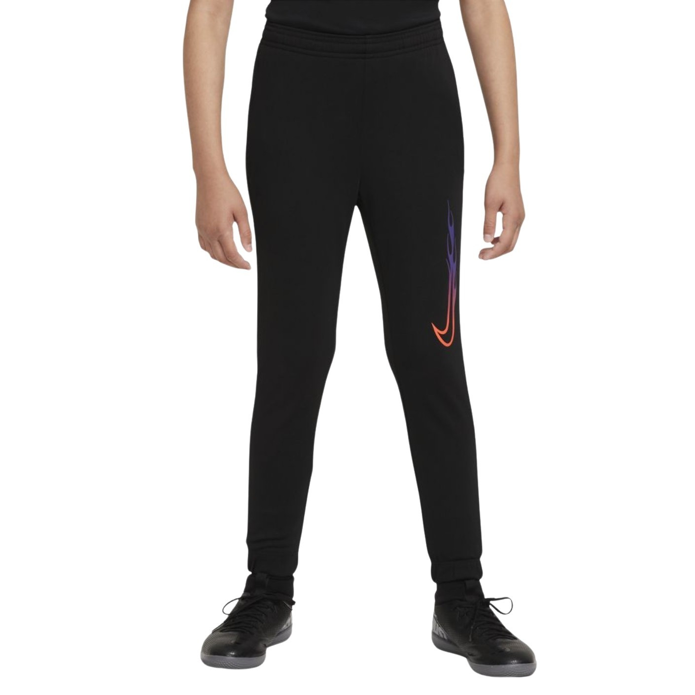 Nike KM Trainingsbroek Kids Zwart Felrood