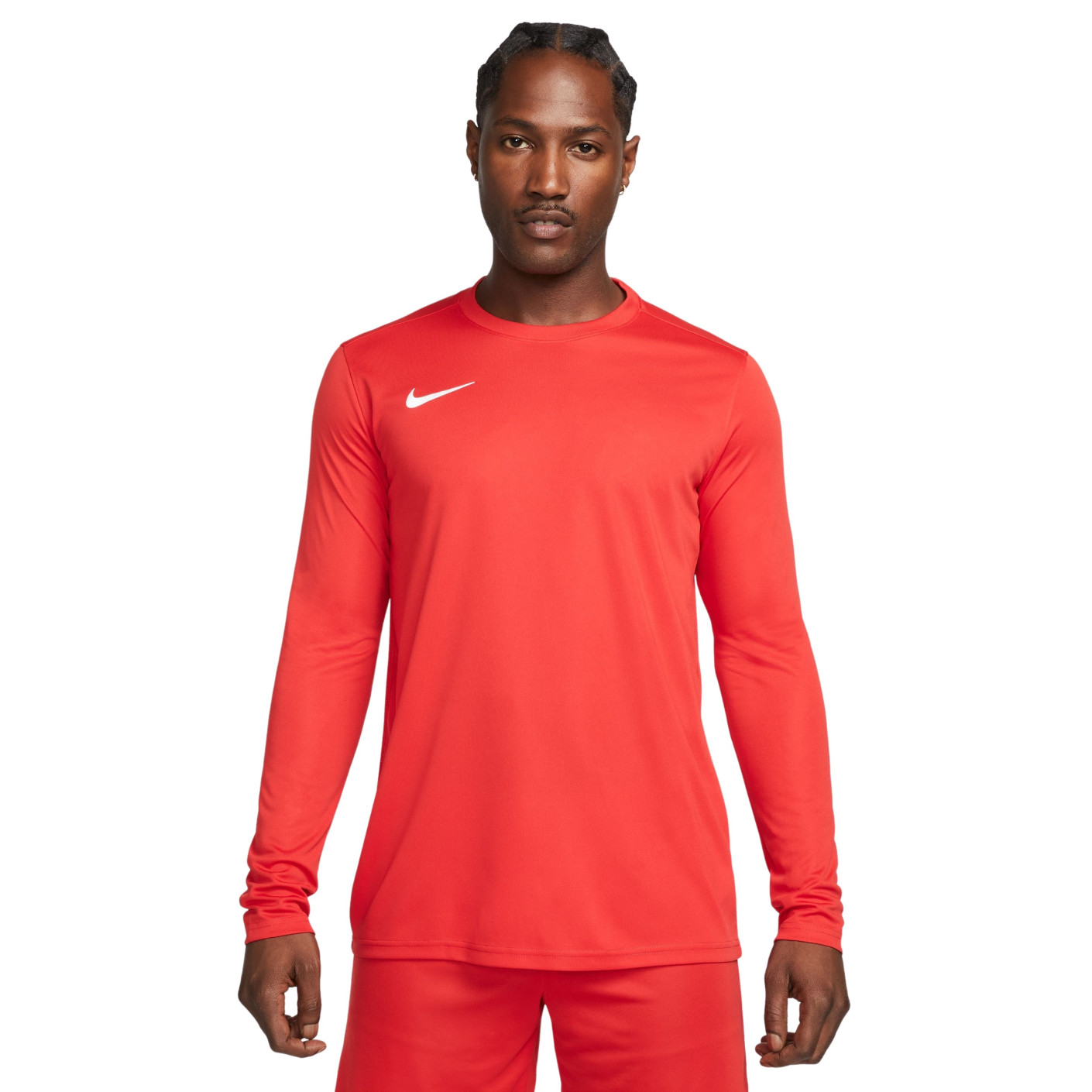 Nike Dry Park VII Long Sleeve Football Shirt Red