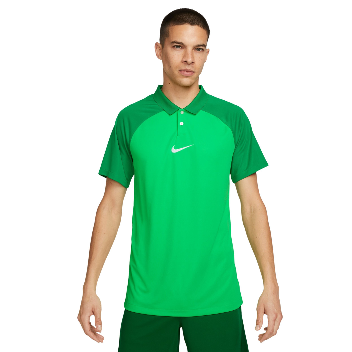 Nike Polo Academy Pro Groen Donkergroen