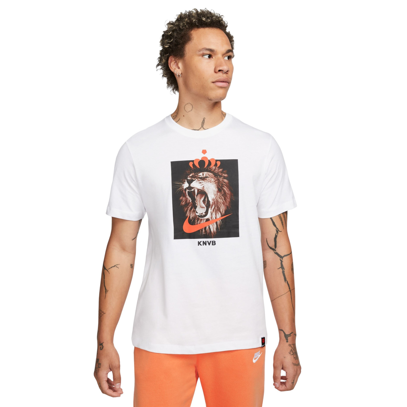 Nike Nederland Graphic T-Shirt Wit