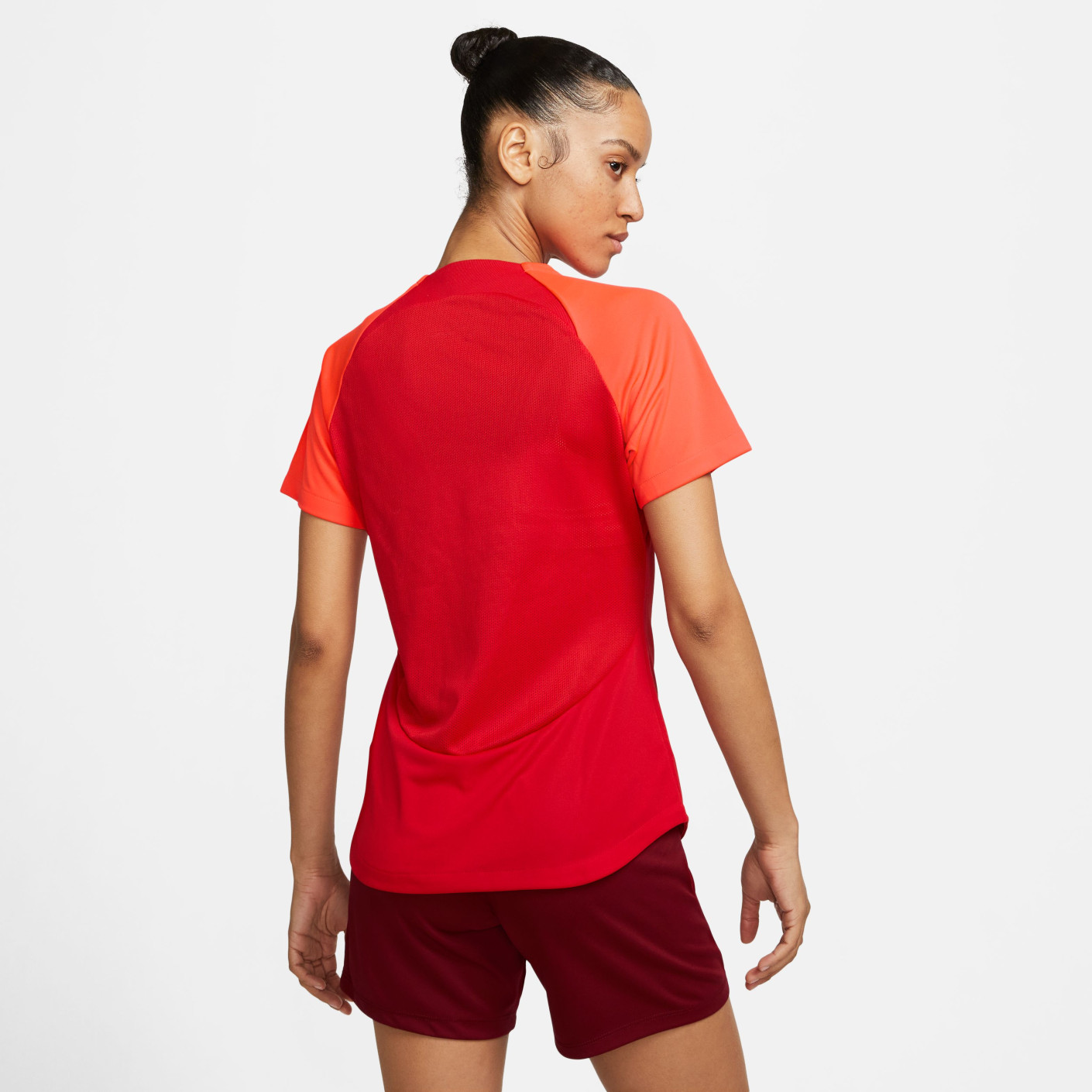 gym red nike shirt