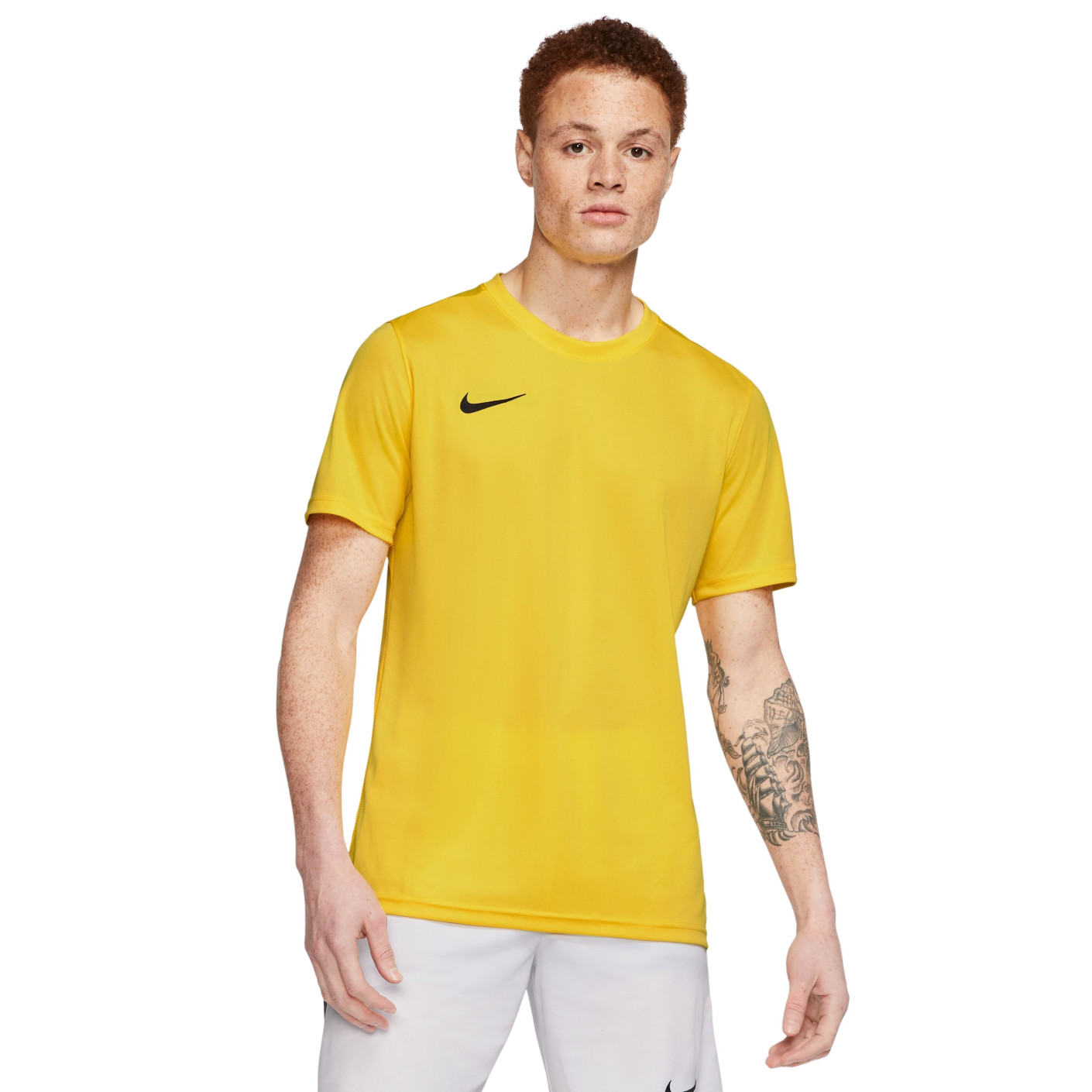 Nike Dry Park VII Voetbalshirt Geel Zwart