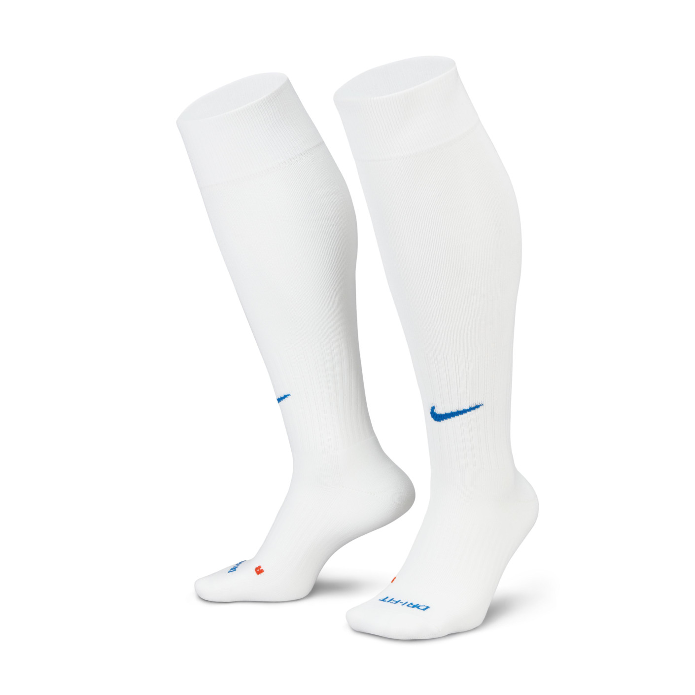 Nike Classic II Football Socks White Blue