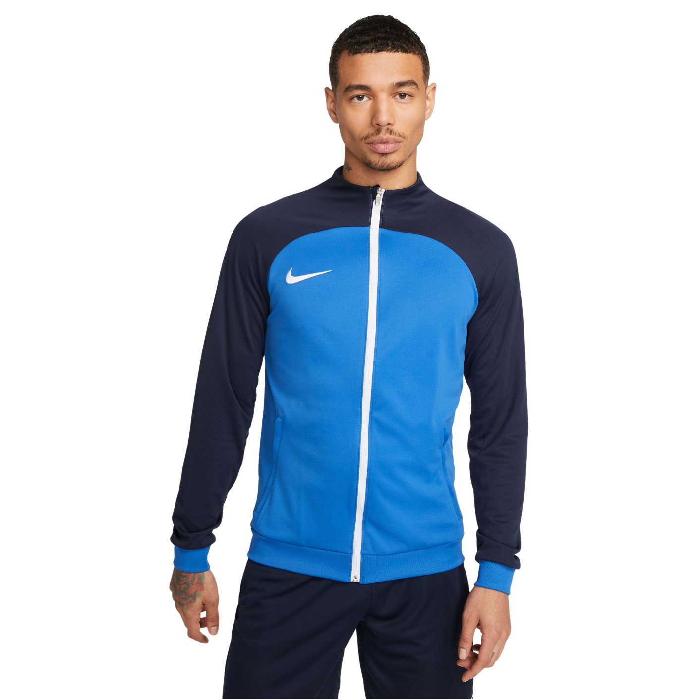 Nike Dri FIT Academy Pro Full Zip Training Jacket Blue Dark Blue KNVBshop