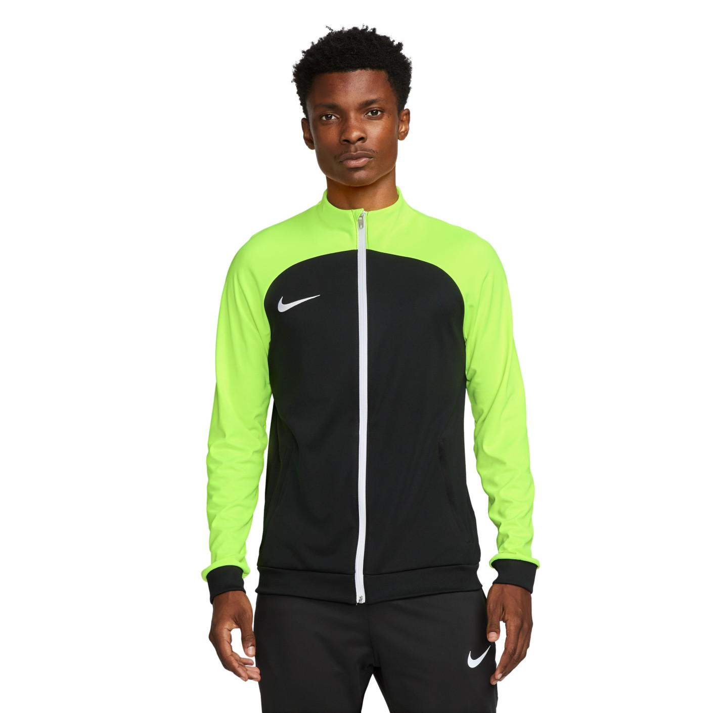 vocaal stroom Ziektecijfers Nike Trainingsjack Academy Pro Zwart Volt - KNVBshop.nl