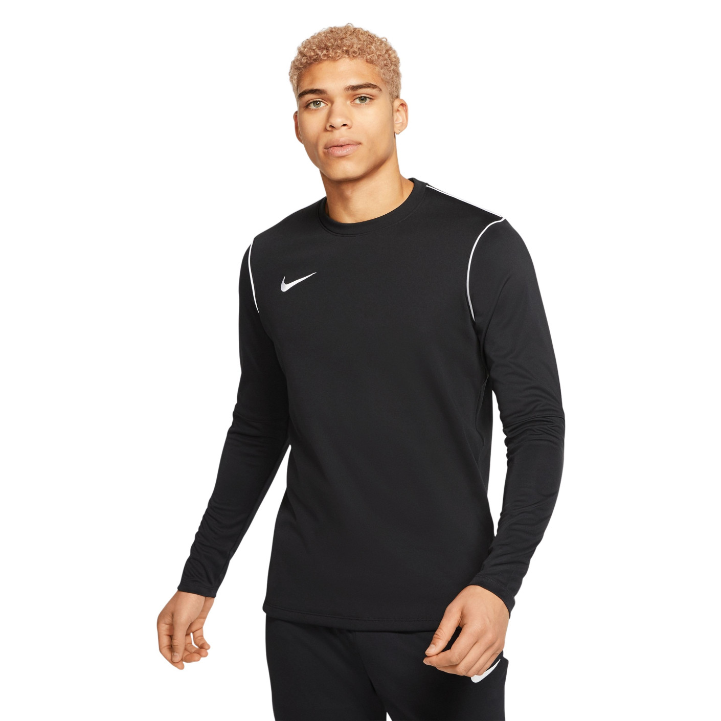 Nike Dri-FIT Park 20 Trainingstrui Crew Zwart