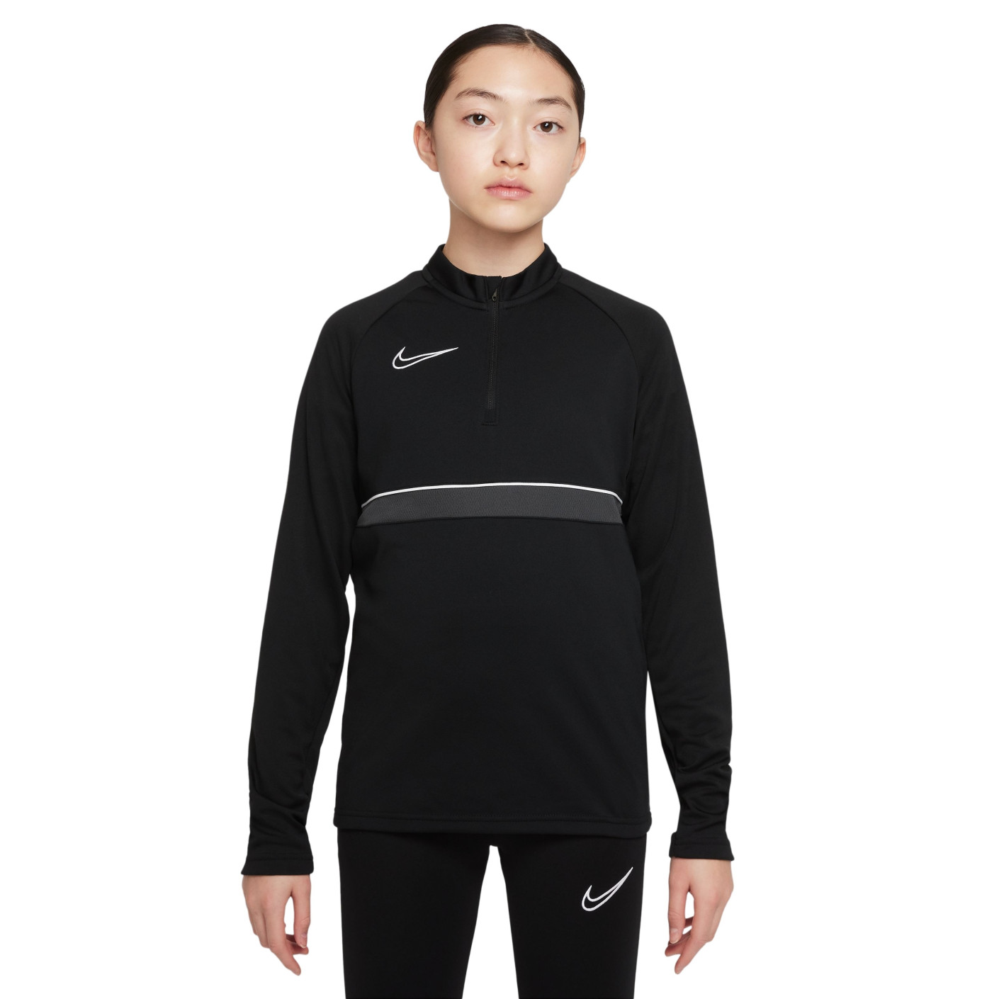 Nike Academy 21 Dri-Fit Kids Training sweater Black Black