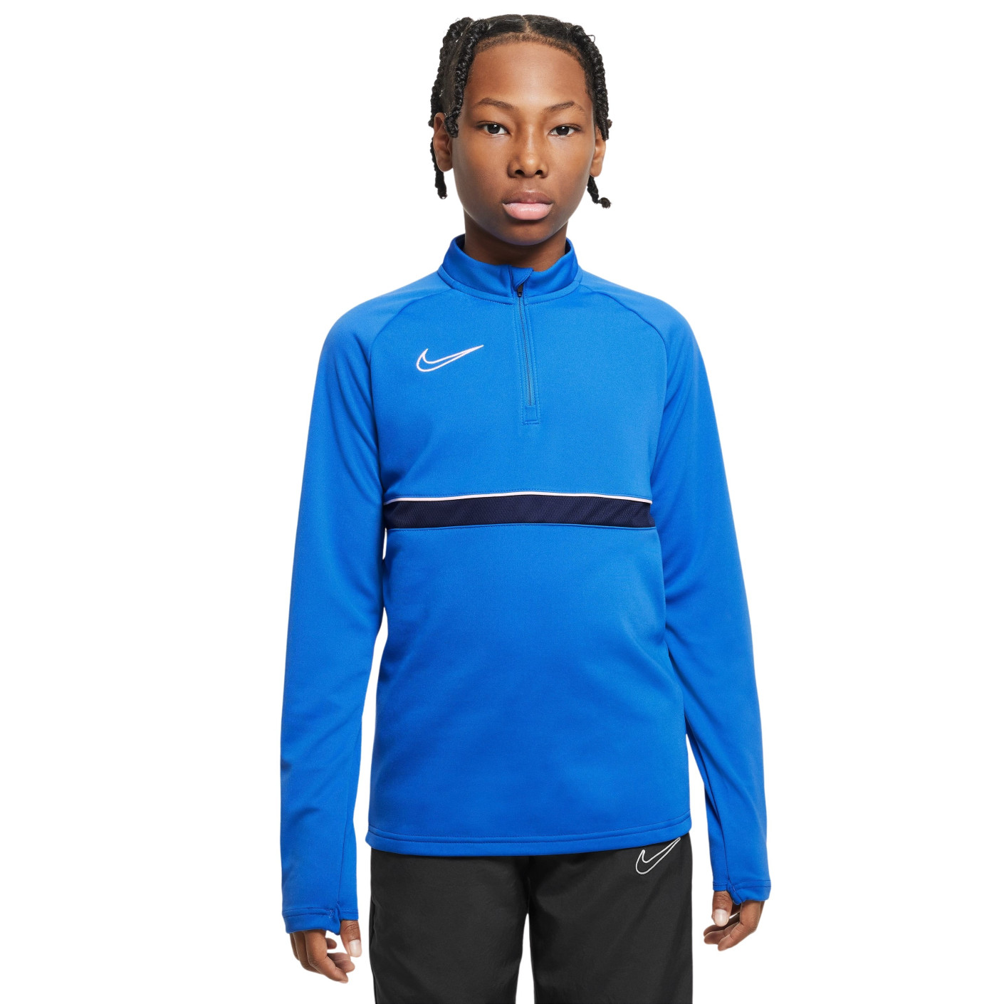 Nike Academy 21 Dri-Fit Kids Training sweater Dark Blue Royal