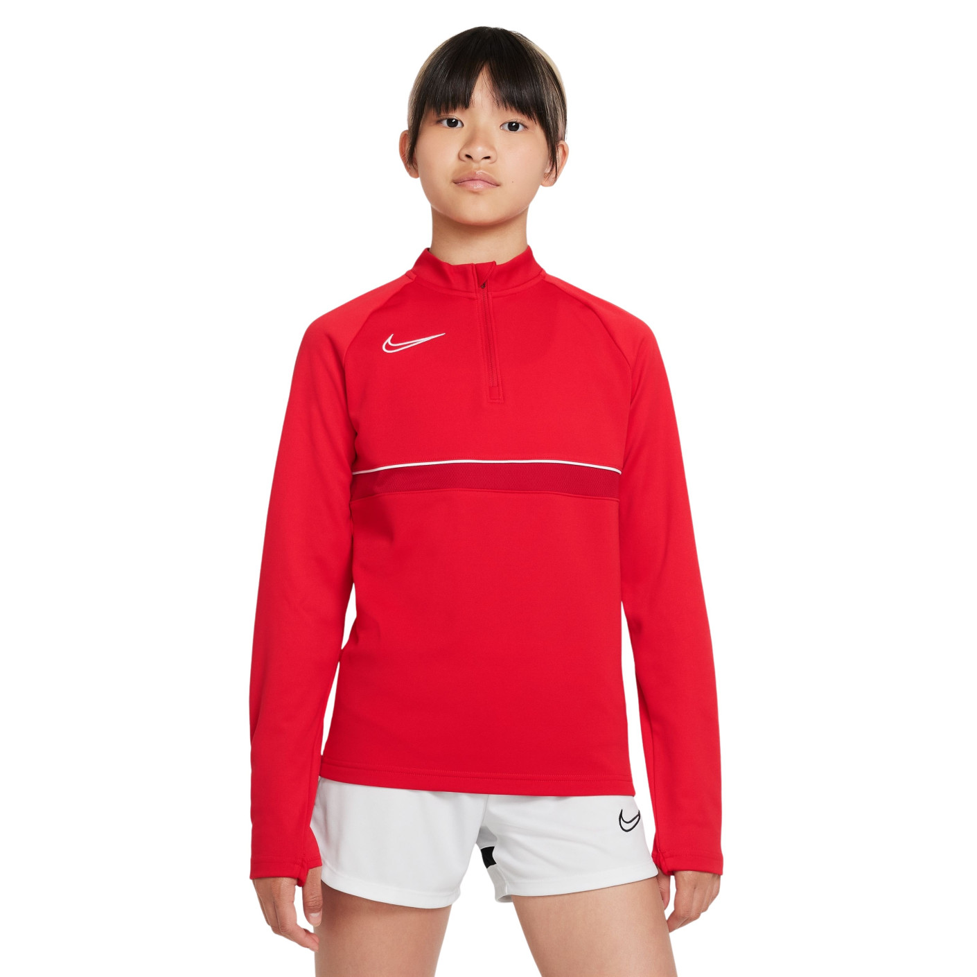 Nike Academy 21 Dri-Fit Kids Training sweater Red