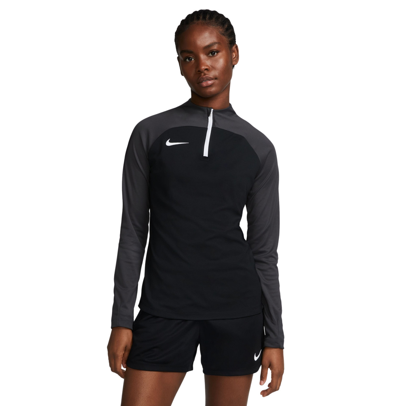 Nike Trainingstrui Academy Pro Dames Zwart Grijs Wit